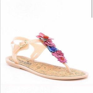 Kate Spade Fatema Dusty Mauve Jelly Sandal